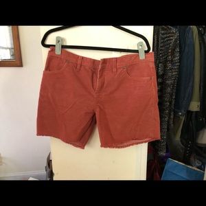 Carve Designs 6 inch Oahu shorts in dark coral